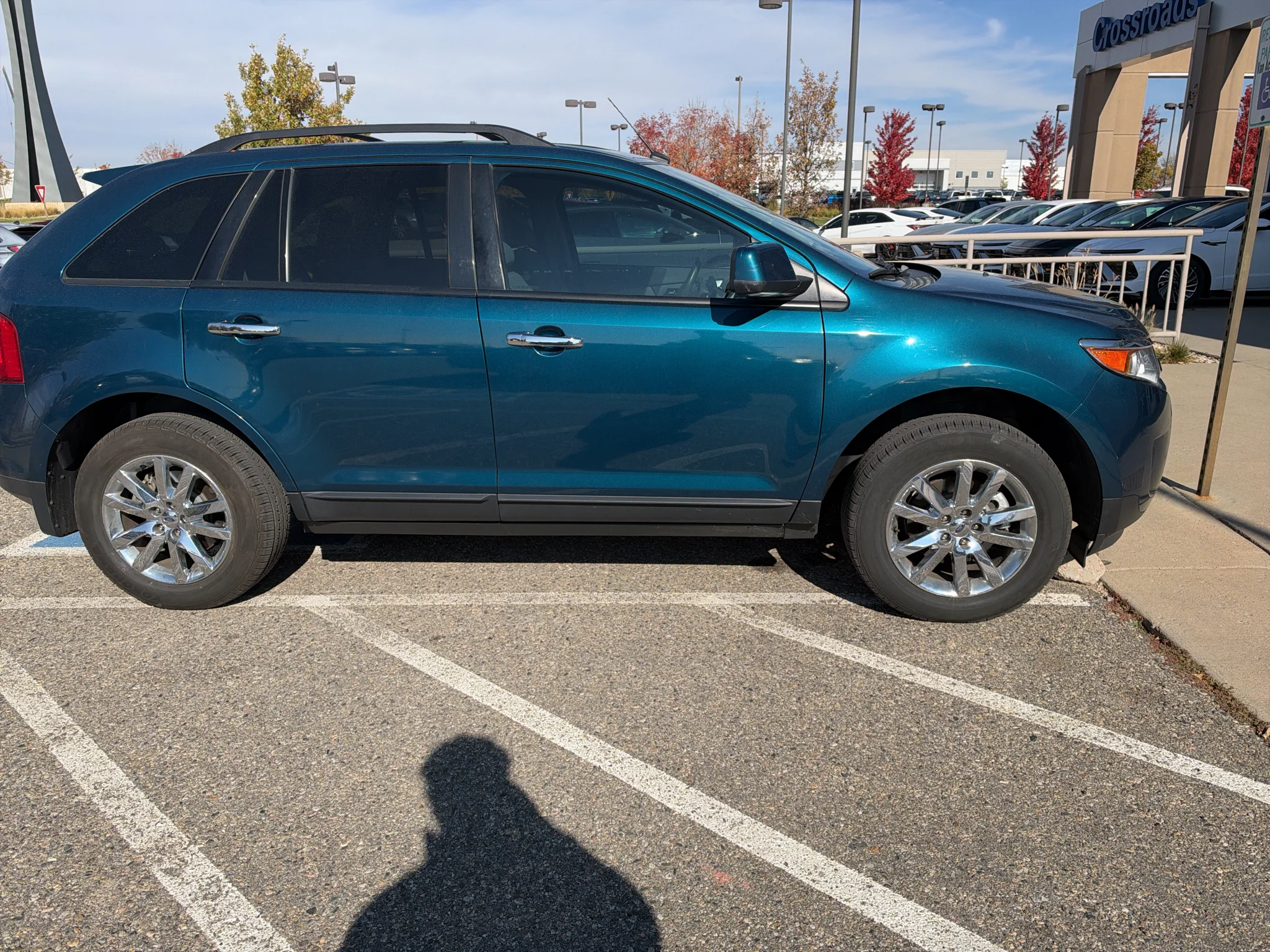 Used 2011 Mediterranean Blue Metallic Ford SEL image 6