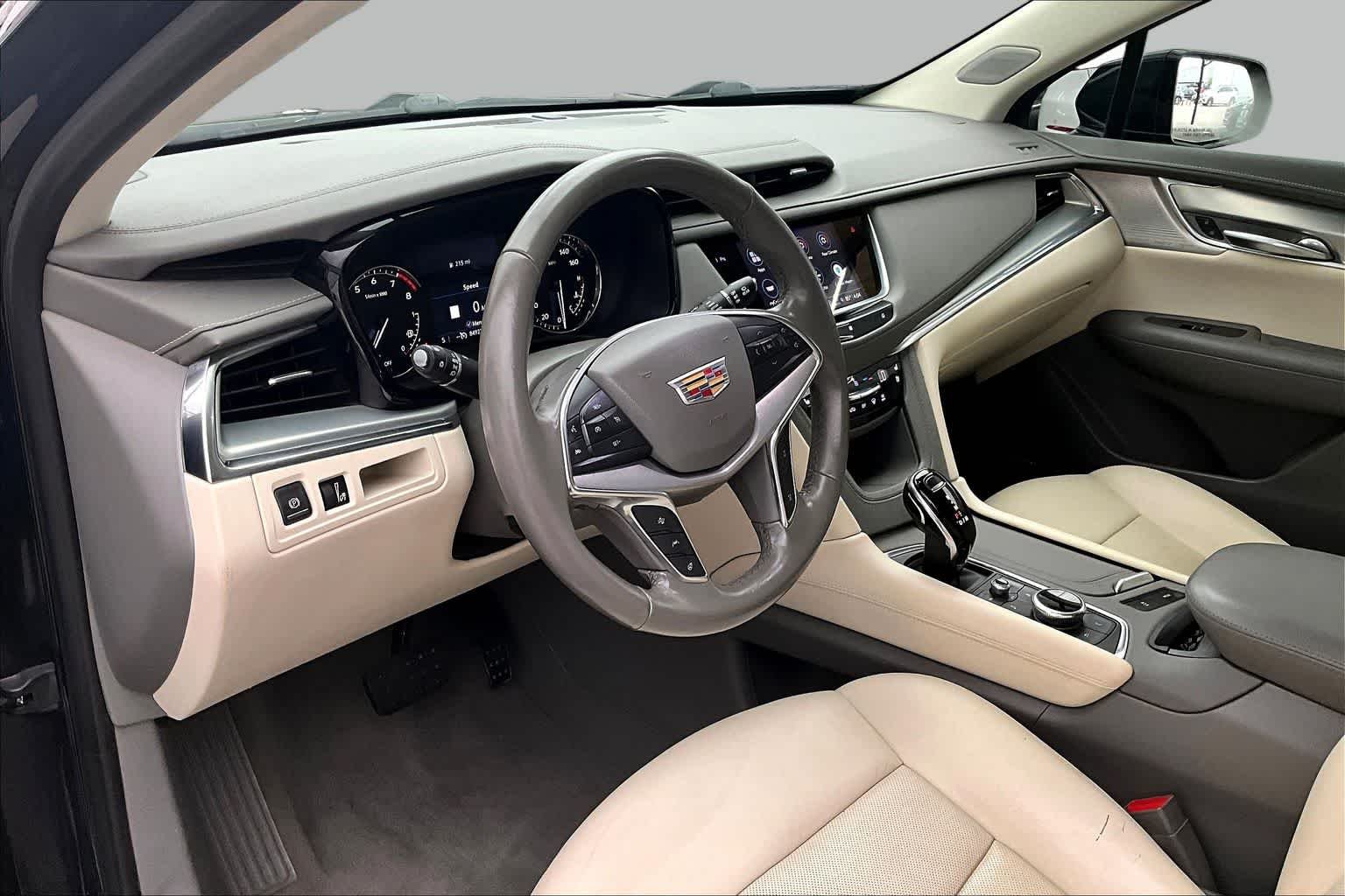 Used 2021 Dark Moon Blue Metallic Cadillac FWD Premium Luxury image 18