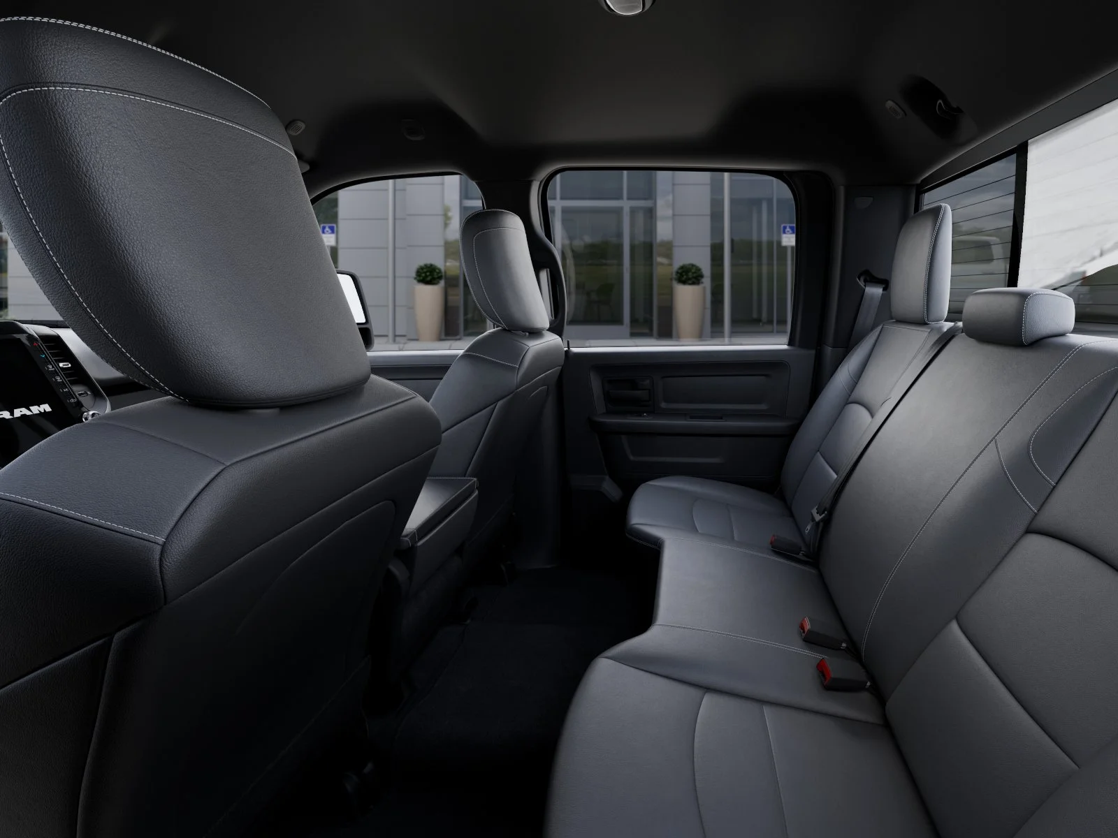 New 2026 Diamond Black Crystal Pearlcoat RAM Tradesman image 67