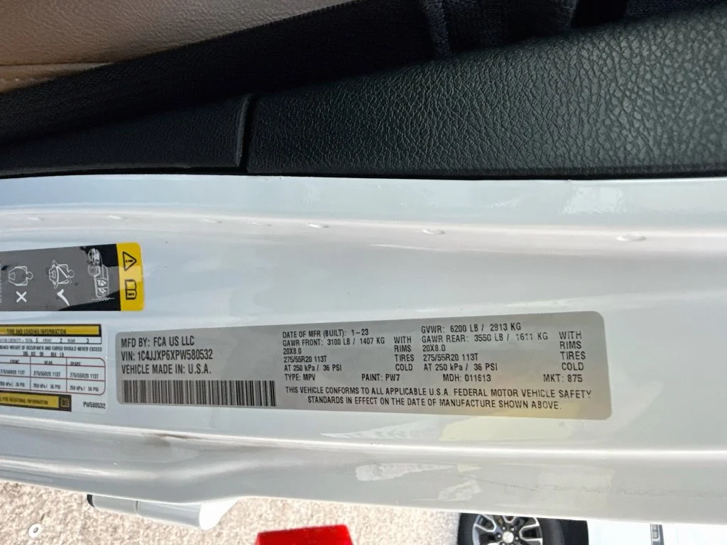 Used 2023 White Jeep Sahara 4xe image 22