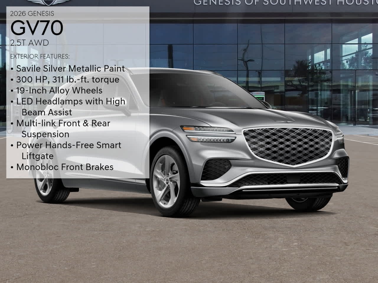 New 2026 Savile Silver Genesis 2.5T image 3
