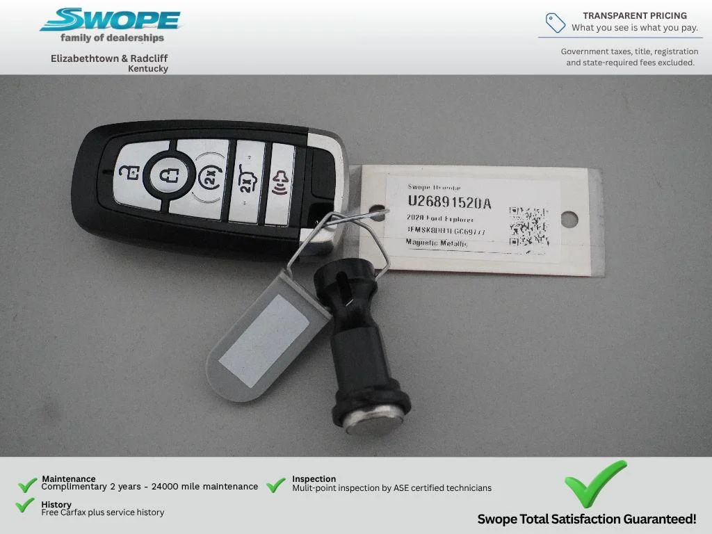 Used 2020 Magnetic Metallic Ford XLT image 29