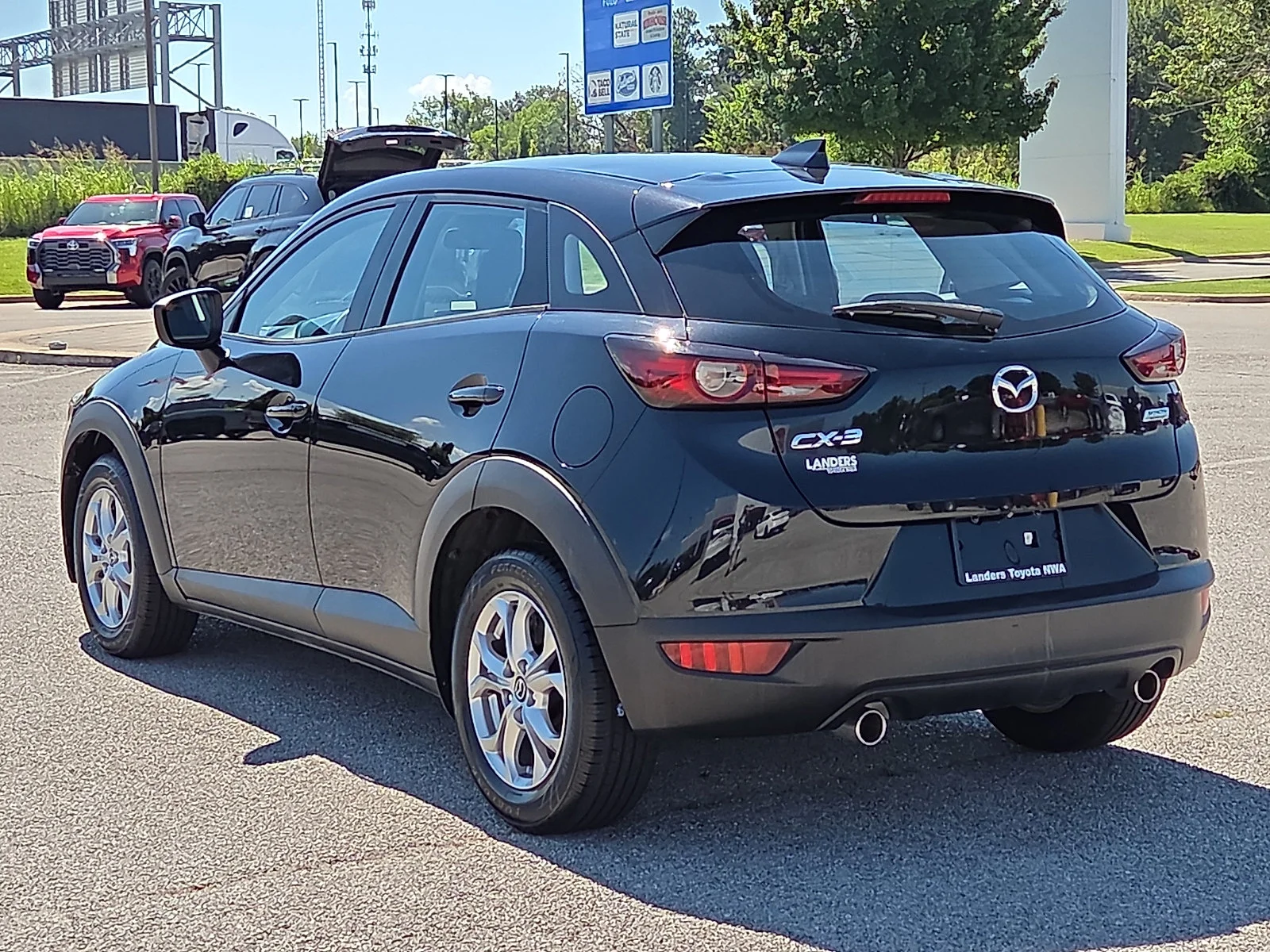 Used 2020 Jet Black Mica Mazda Sport image 4