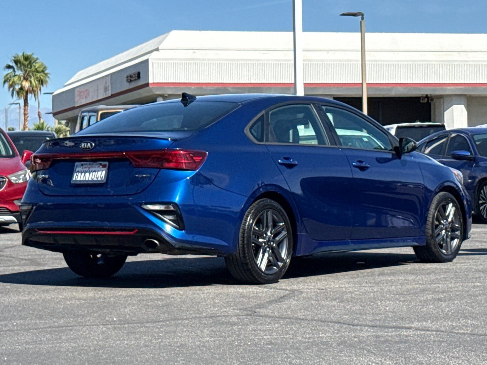 Used 2021 Blue Kia GT-Line image 3