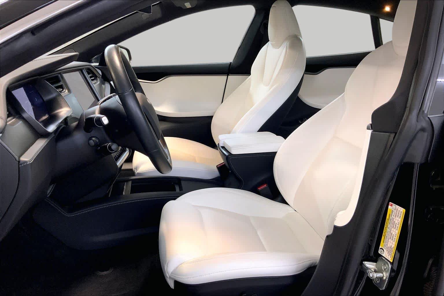 Used 2020 Solid Black Tesla Performance image 7