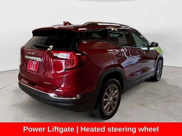 Used 2024 Volcanic Red Tintcoat GMC SLT image 6