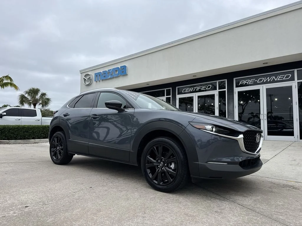 Used 2023 Gray Metallic Mazda 2.5 S Carbon Edition image 22