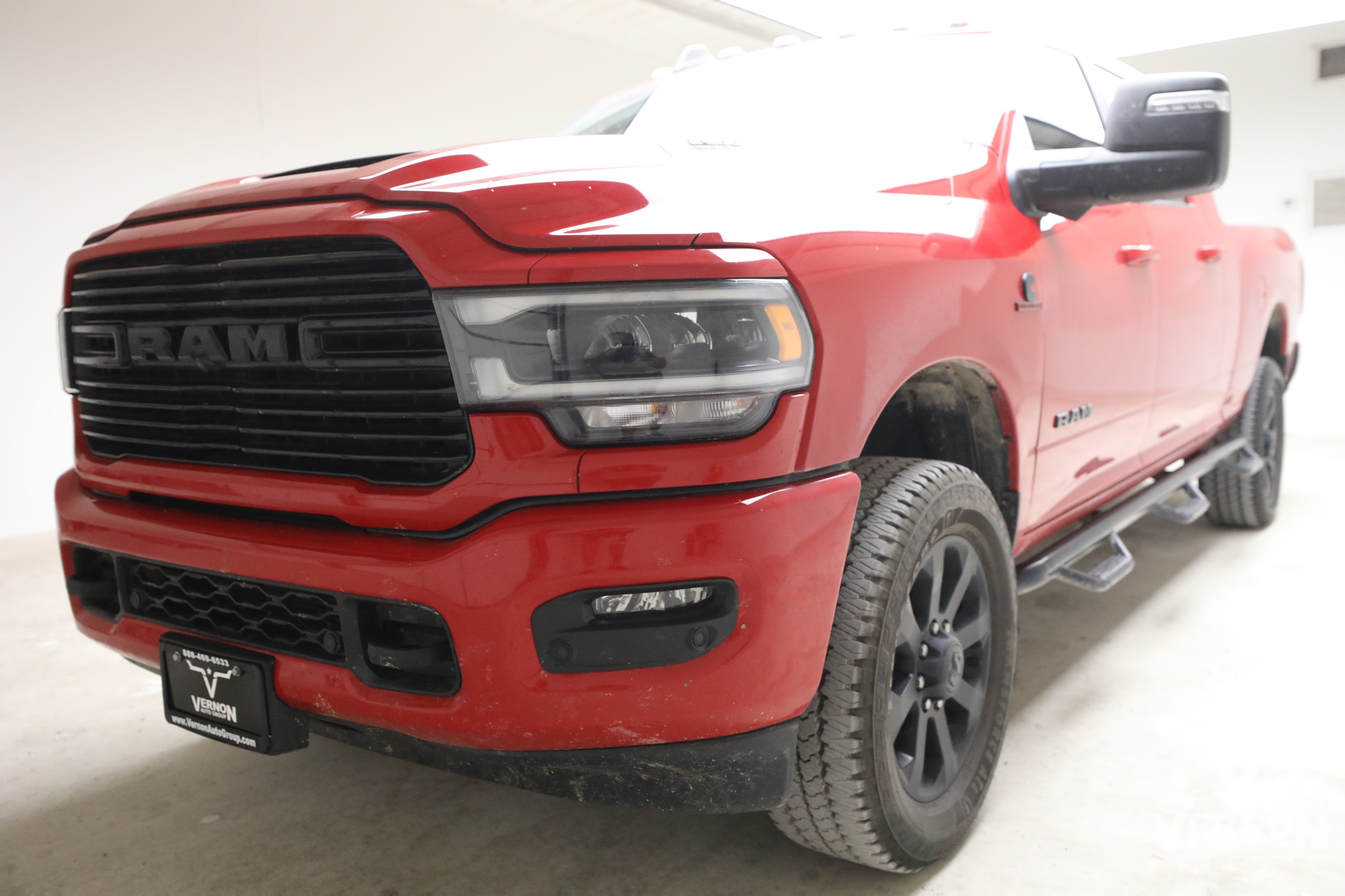Used 2023 Flame Red Clearcoat Ram Y image 1