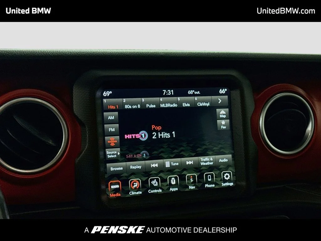 Used 2020 Red Clearcoat Jeep Unlimited Rubicon image 15
