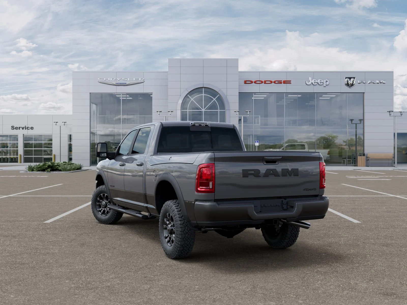 New 2026 Ceramic Gray Clearcoat RAM Power Wagon image 30