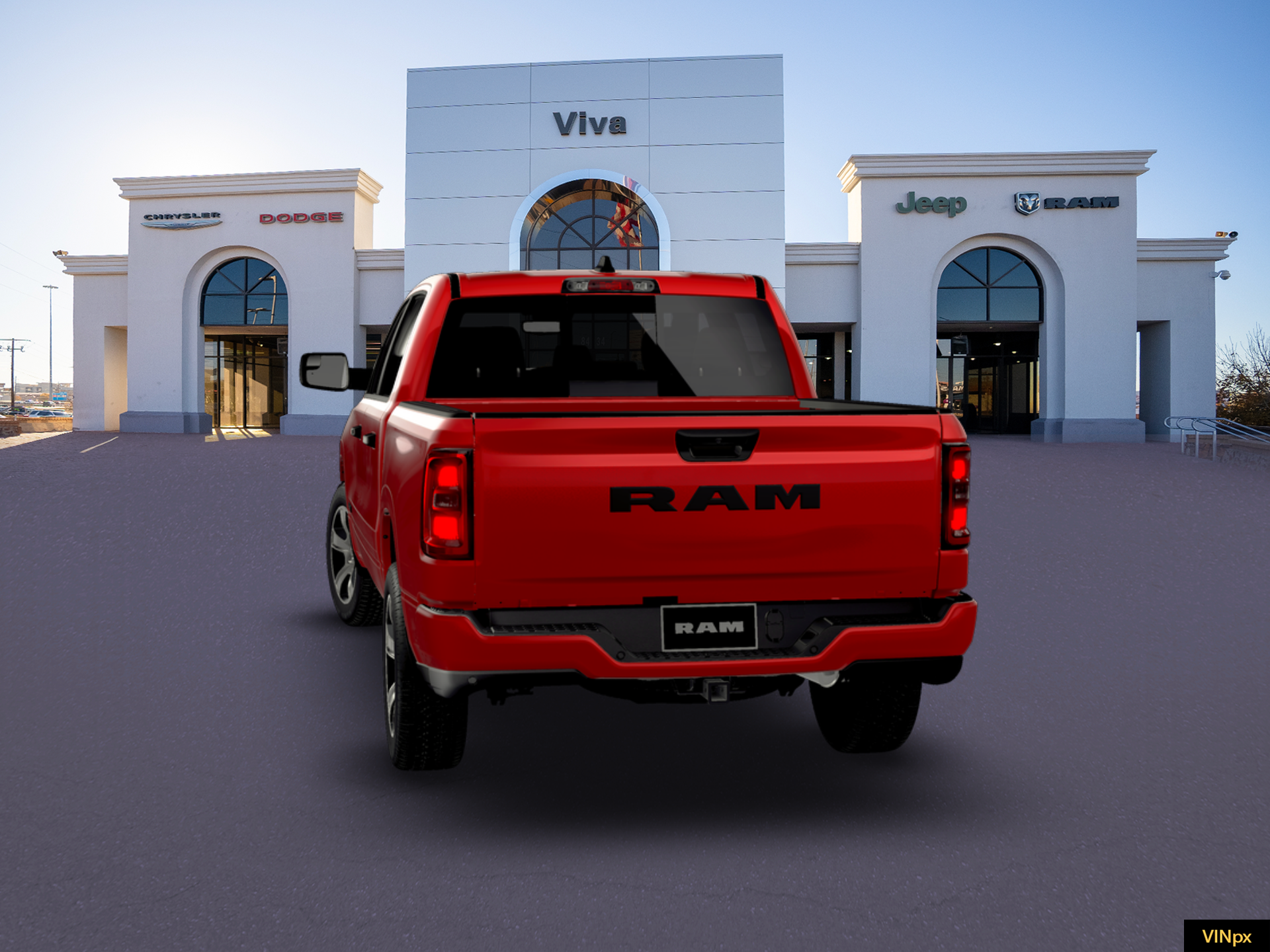 New 2026 Molten Red Pearl-Coat Exterior Paint RAM  image 25