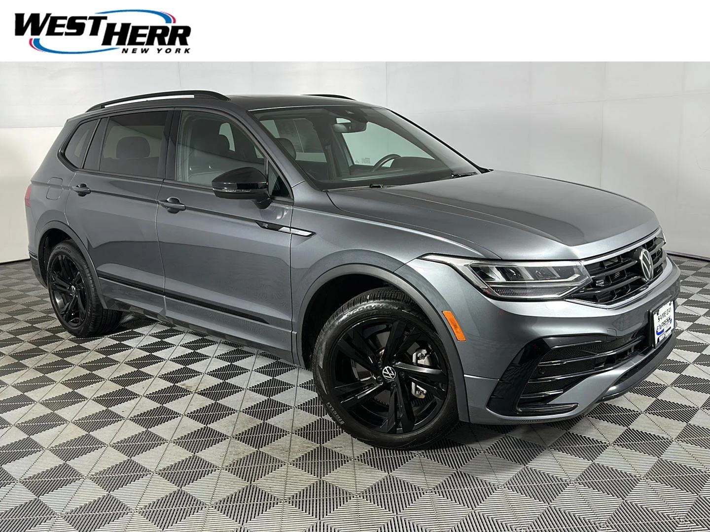 Used 2024 Platinum Gray Metallic Volkswagen SE R-Line Black image 1
