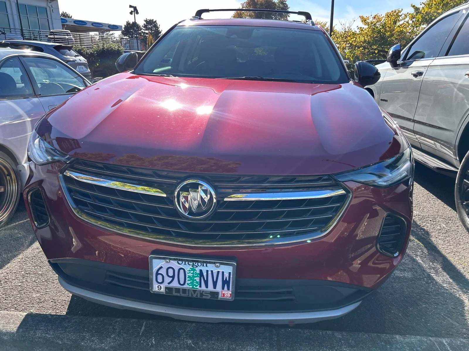 Used 2022 Cinnabar Metallic Buick Essence image 2