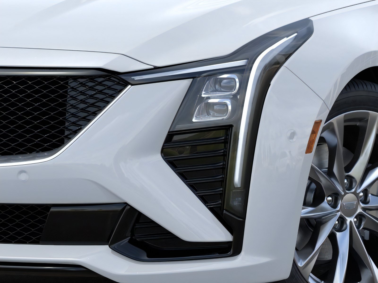New 2026 Vibrant White Tricoat Cadillac Sport image 10