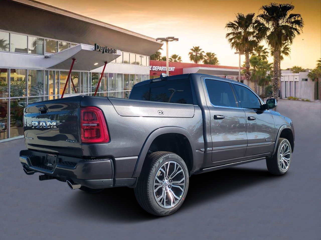 New 2026 Granite Crystal Metallic Clearcoat RAM Tungsten image 3