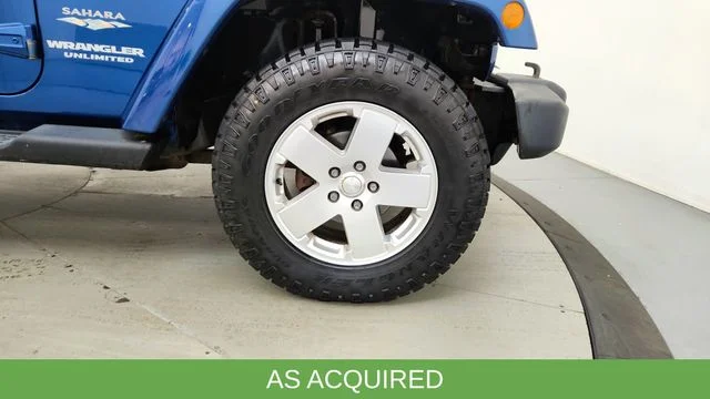 Used 2010 Blue Jeep Unlimited Sahara image 15