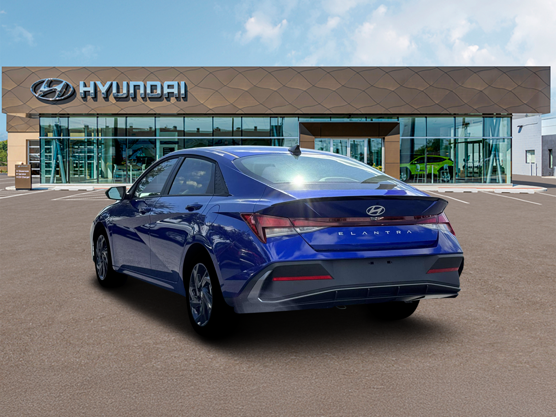 New 2026 Intense Blue Hyundai SEL Sport image 5