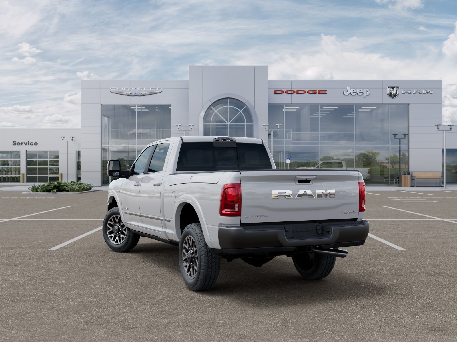 New 2025 Bright White Clearcoat RAM Limited image 27