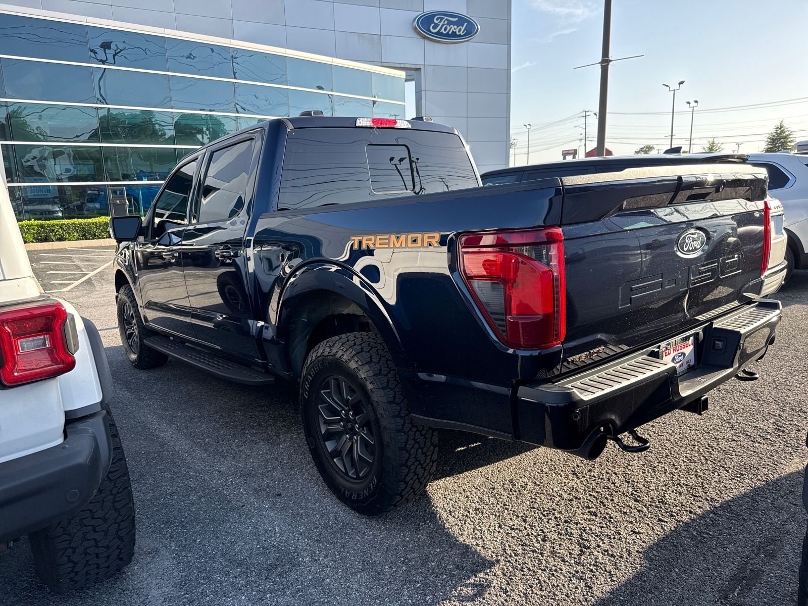 Used 2025 Blue Metallic Ford Tremor image 3
