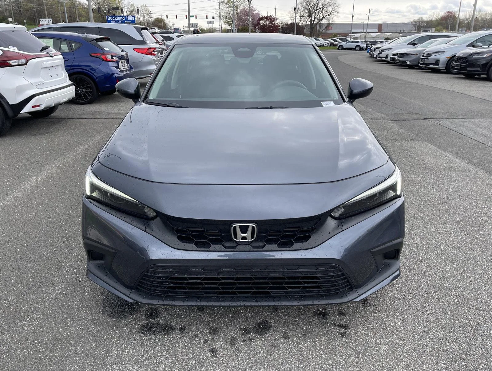 Used 2022 Meteorite Gray Metallic Honda LX image 16