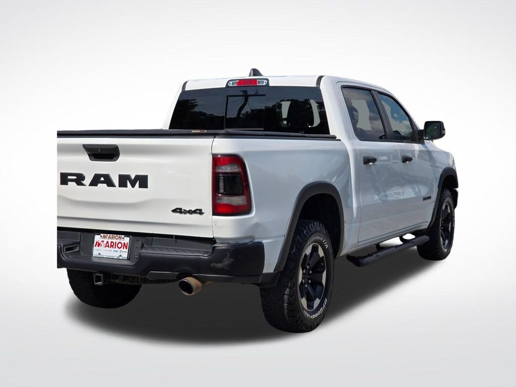 Used 2021 Bright White Clearcoat Ram Rebel image 49