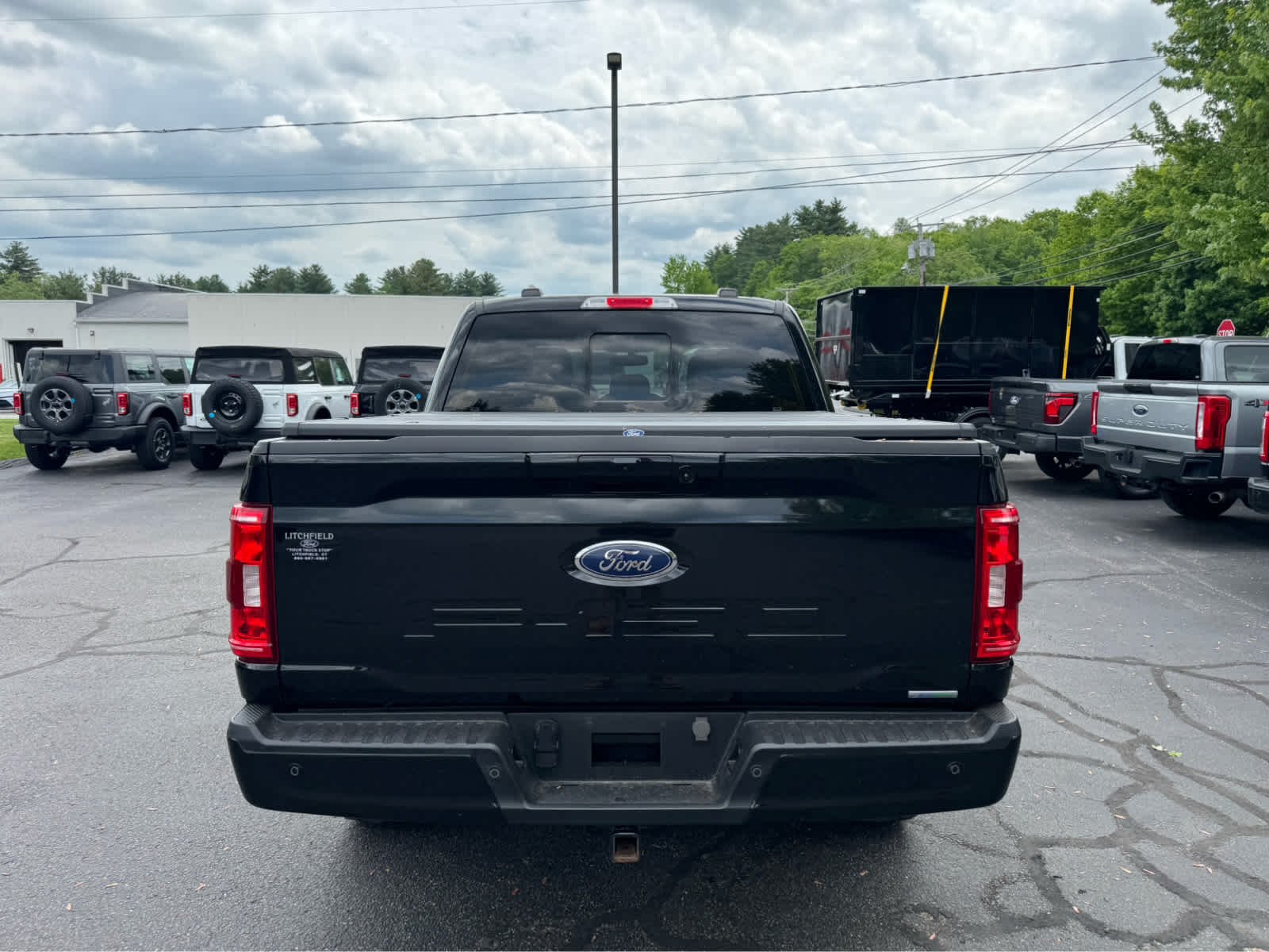 Certified Used 2023 Agate Black Ford XLT image 4
