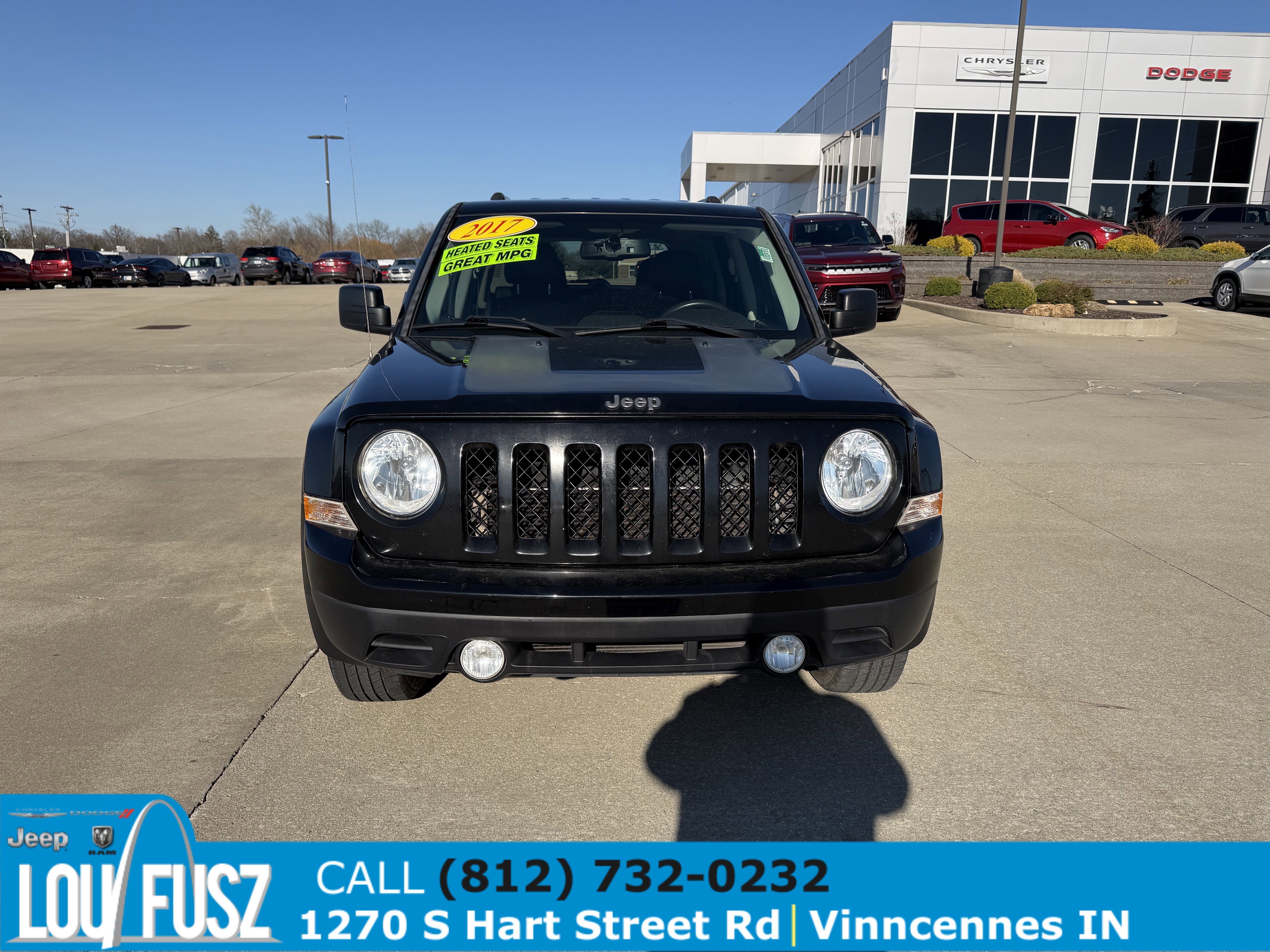 Used 2017 Jeep Patriot Sport SE with VIN 1C4NJPBA8HD201618 for sale in Vincennes, IN