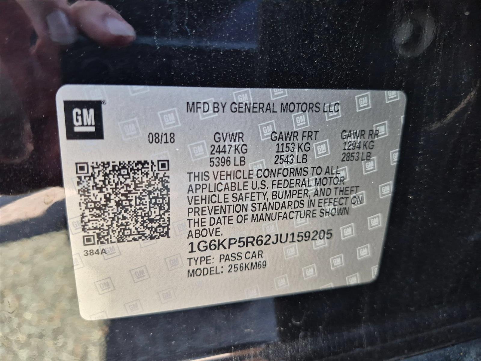 Used 2018 Stellar Black Metallic Cadillac Platinum AWD image 15