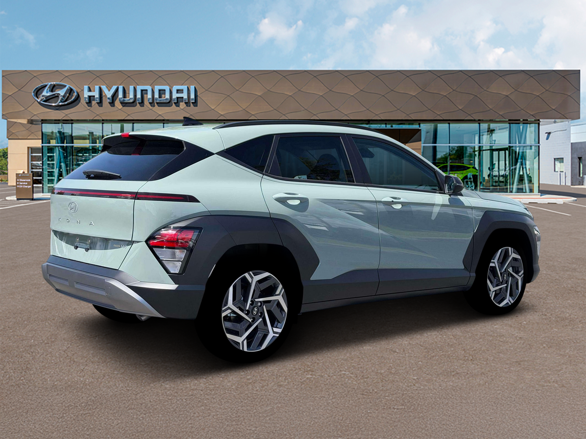 New 2026 Green Hyundai SEL Premium AWD image 8