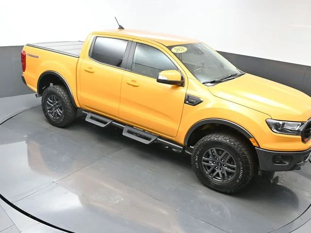 Used 2021 Orange Ford Lariat image 43