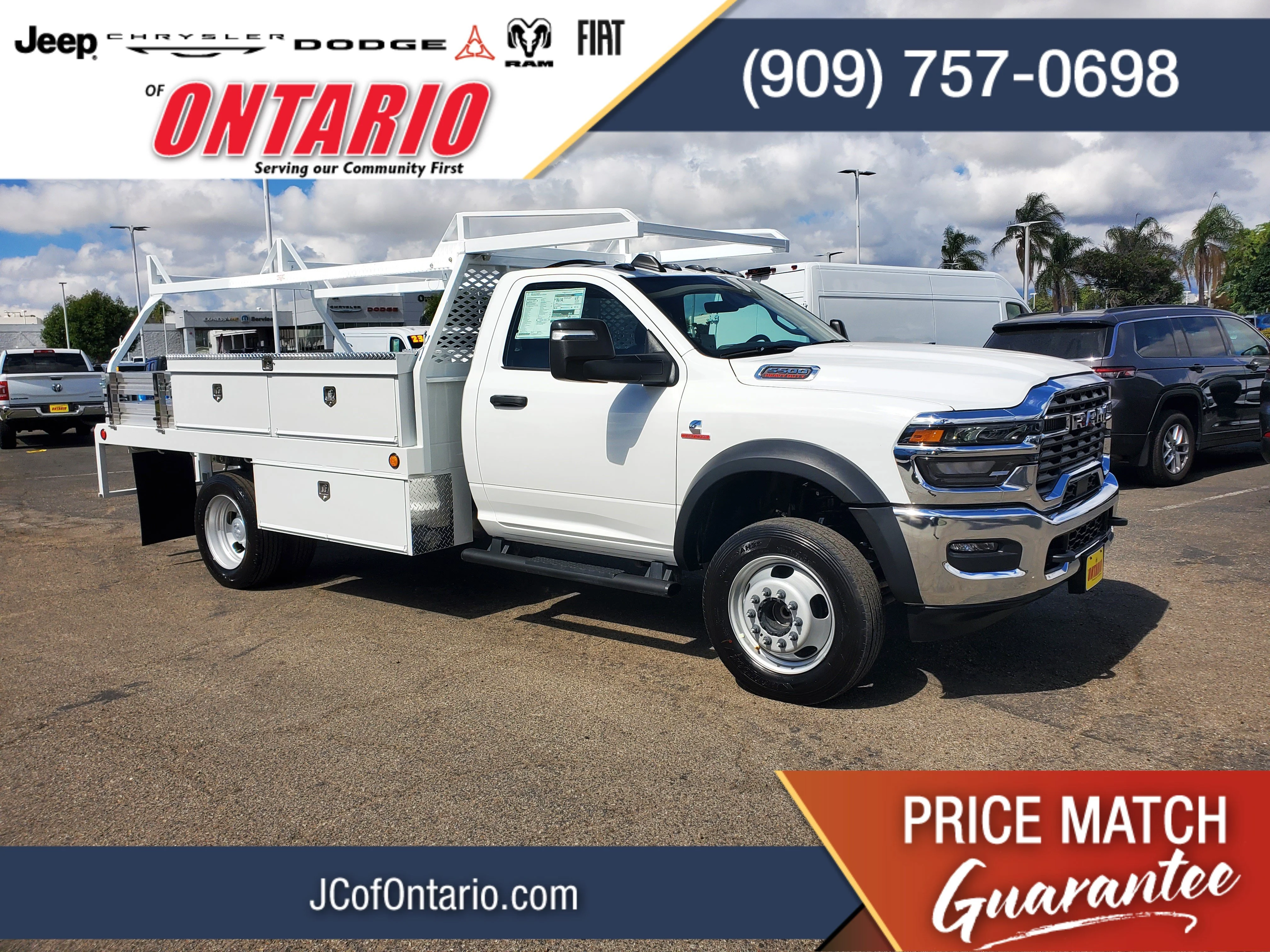 New 2026 Bright White Clearcoat RAM Tradesman image 1