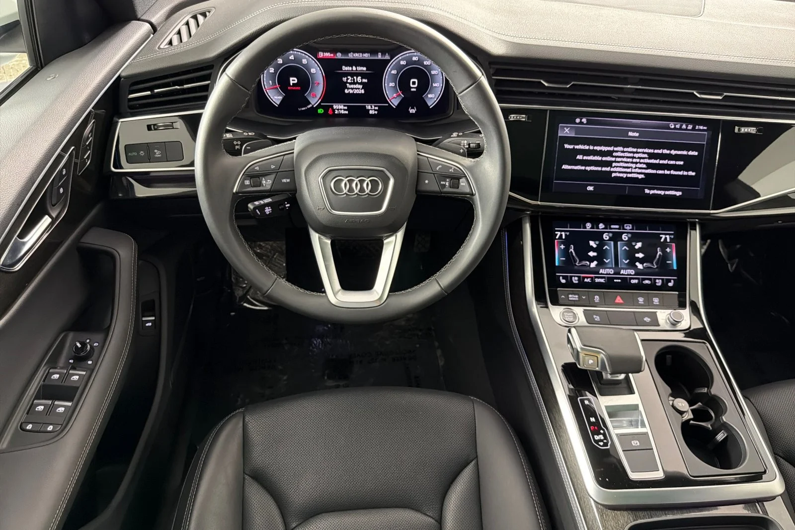 Used 2025 Carrara White Audi Premium Plus 55 TFSI quattro image 13