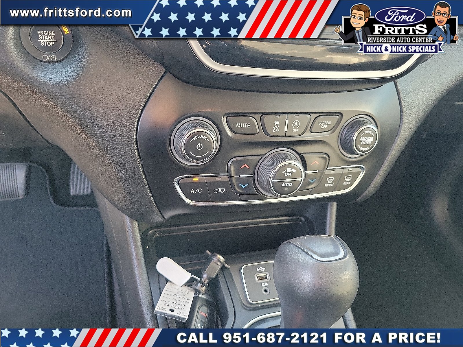 Certified Used 2019 Diamond Black Jeep Limited FWD image 9