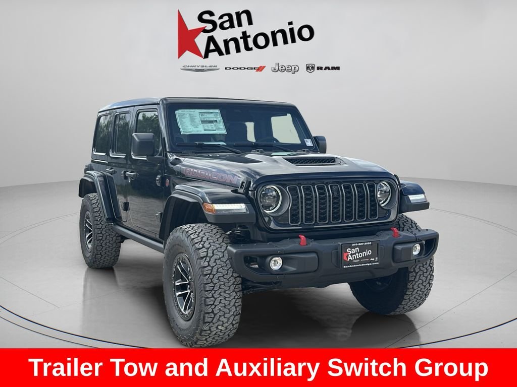 New 2026 Black Clear-Coat Exterior Paint Jeep Rubicon X image 3