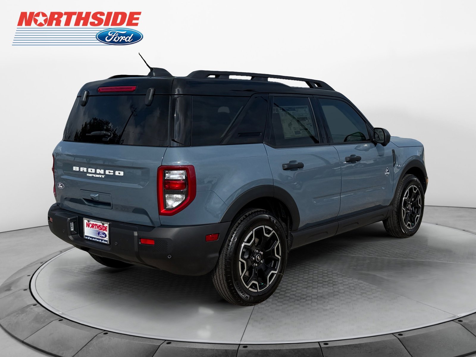 New 2026 Azure Gray Metallic Tri-Coat Ford Outer Banks image 7