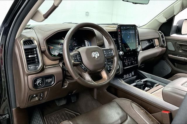 Used 2025 Diamond Black Crystal Pearlcoat Ram Limited image 16