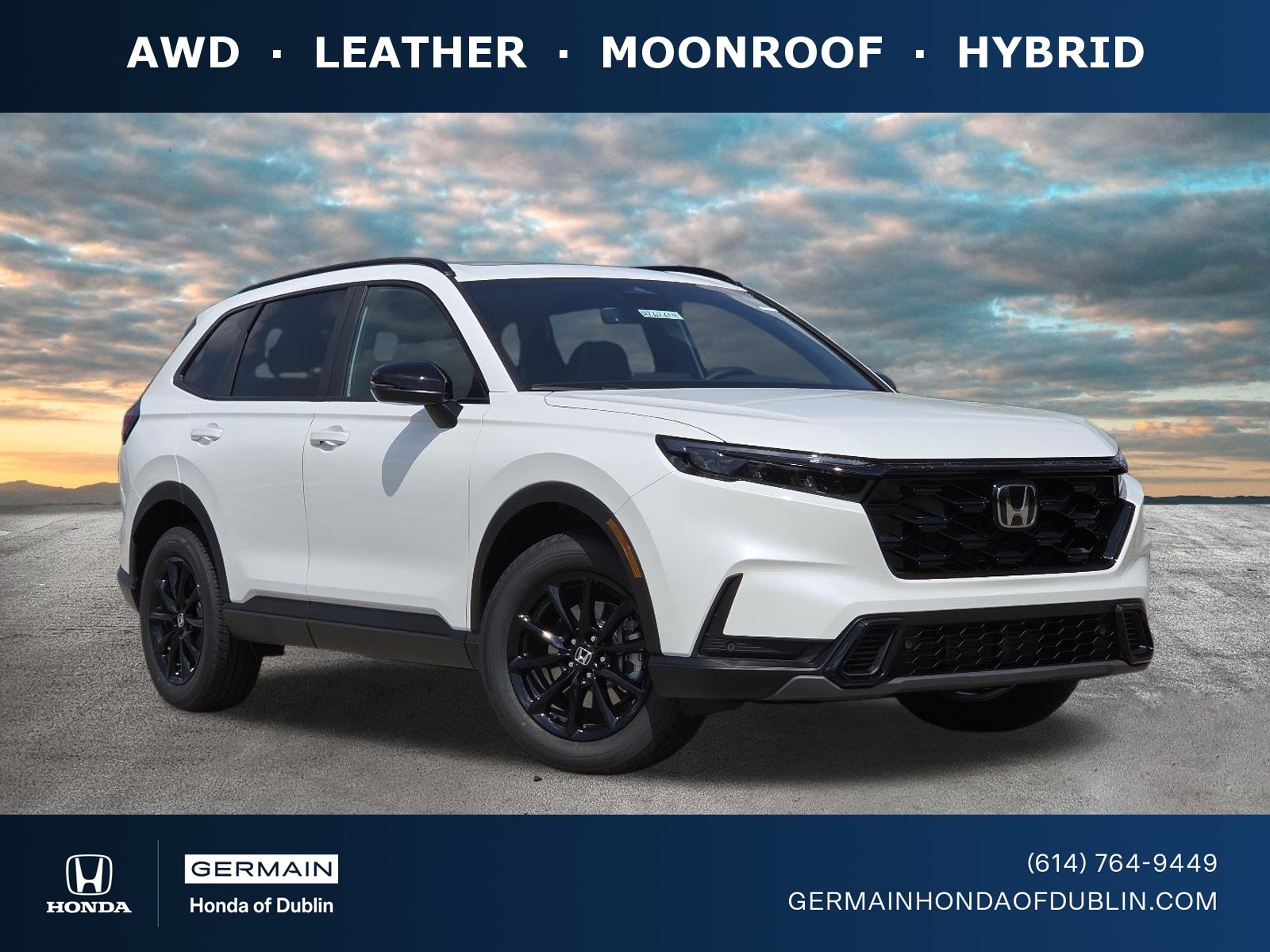 New 2026 Platinum White Pearl Honda Sport-L image 1
