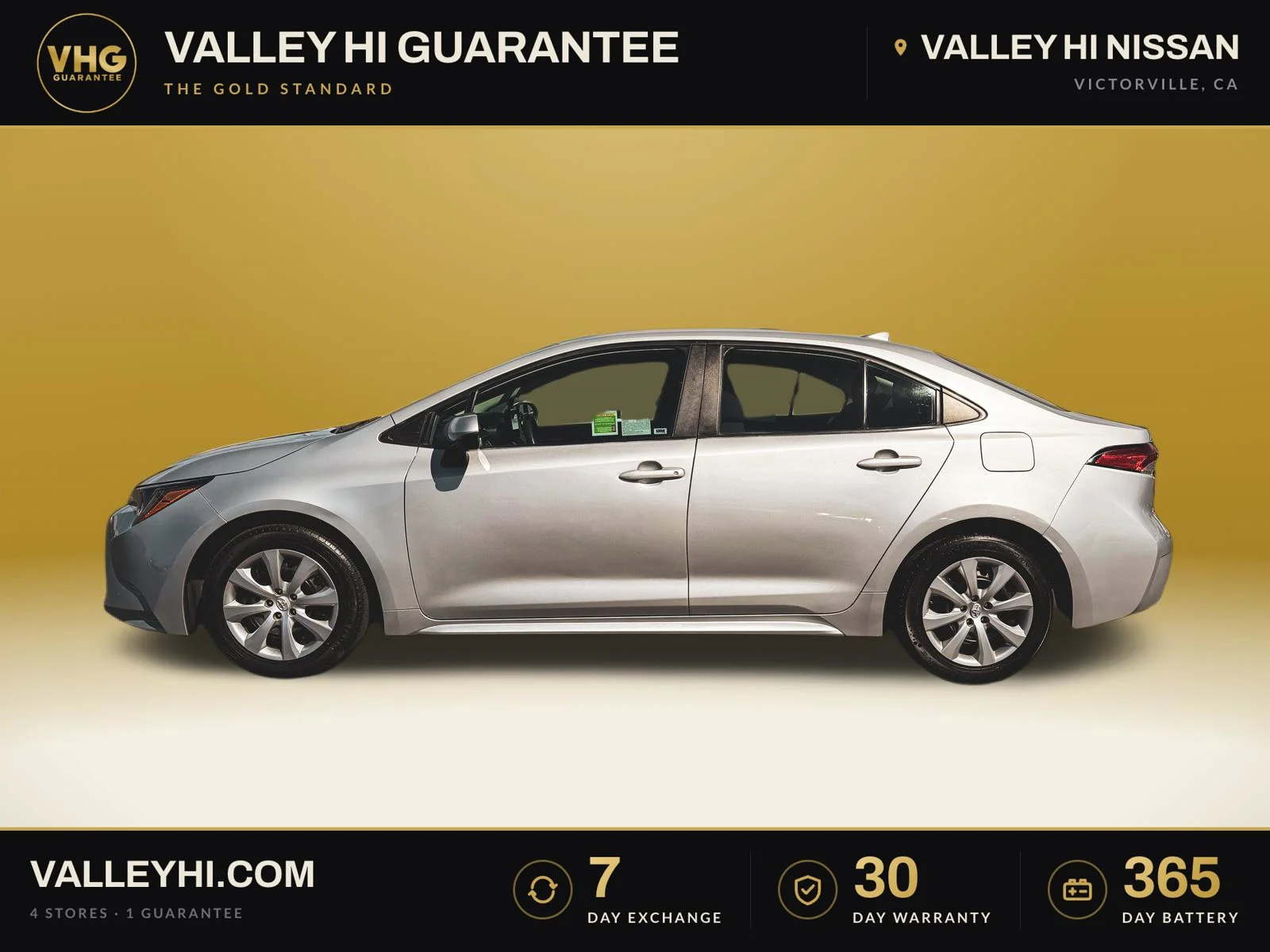 Used 2024 Silver Toyota LE image 4