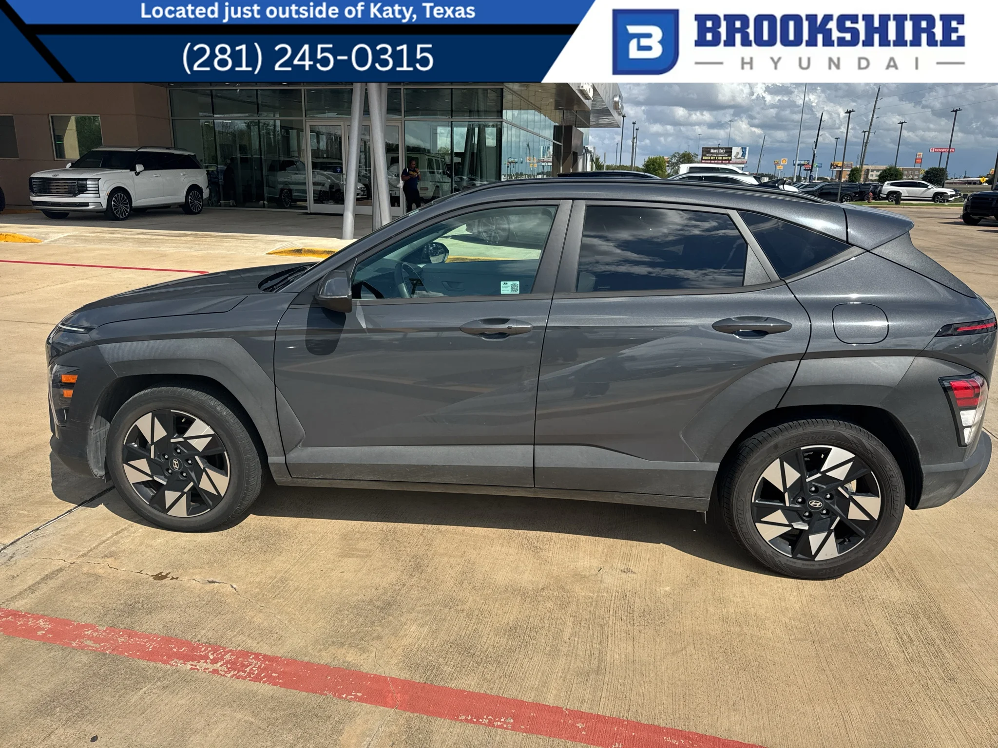 Used 2024 Ecotronic Gray Pearl Hyundai SEL image 1