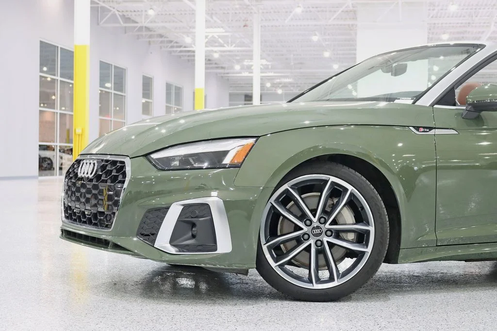 Used 2024 Green Audi 45 S line Premium Plus image 3