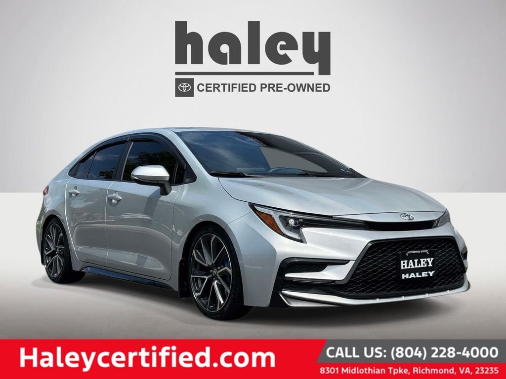 Used 2024 Silver Toyota SE image 1