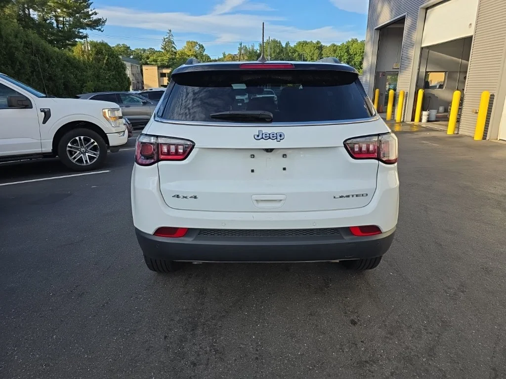 Used 2024 Bright White Clearcoat Jeep Limited image 4