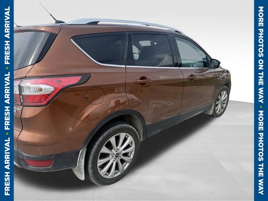 Certified Used 2017 Red Ford Titanium image 1
