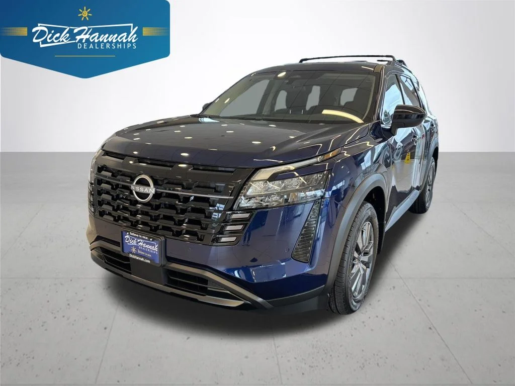New 2026 Deep Ocean Blue Pearl Nissan SV image 1
