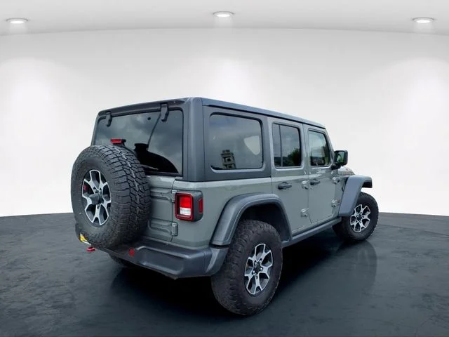 Used 2021 Gray Jeep Unlimited Rubicon image 8
