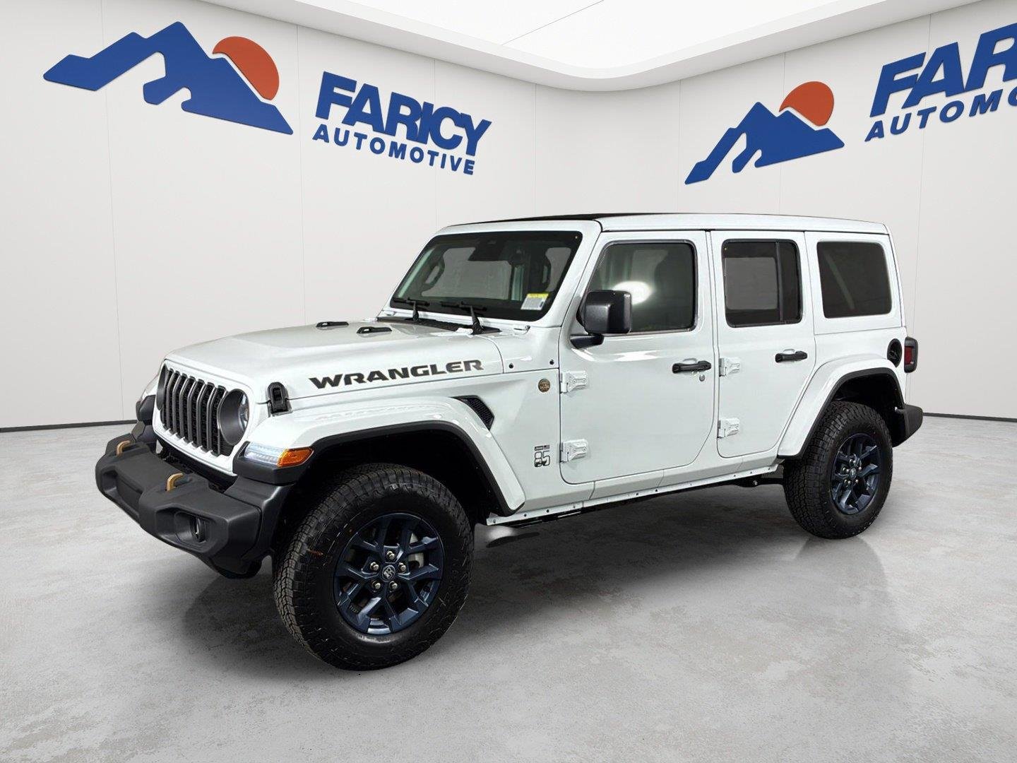 New 2026 Bright White Clear-Coat Exterior Paint Jeep 85th Anniversary image 1