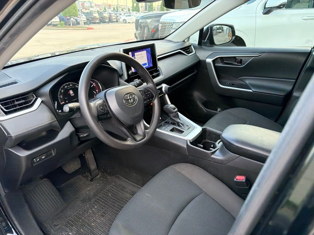 Used 2023 Midnight Black Metallic Toyota LE image 2