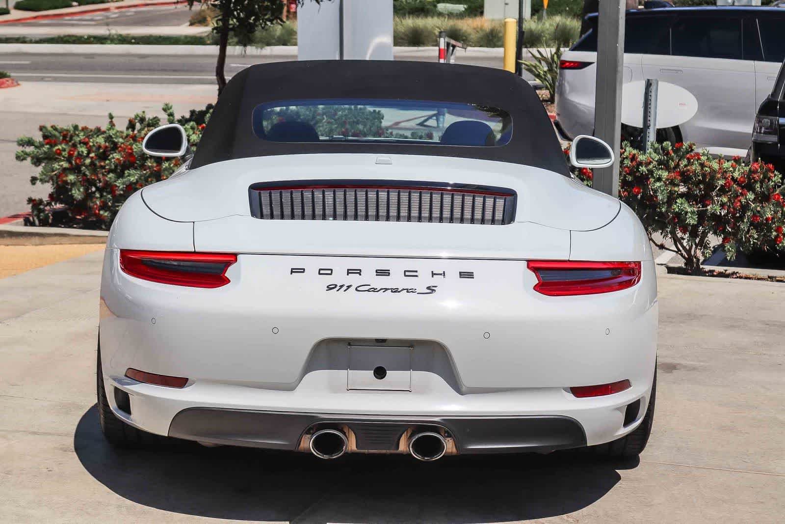 Used 2017 White Porsche Carrera S image 5