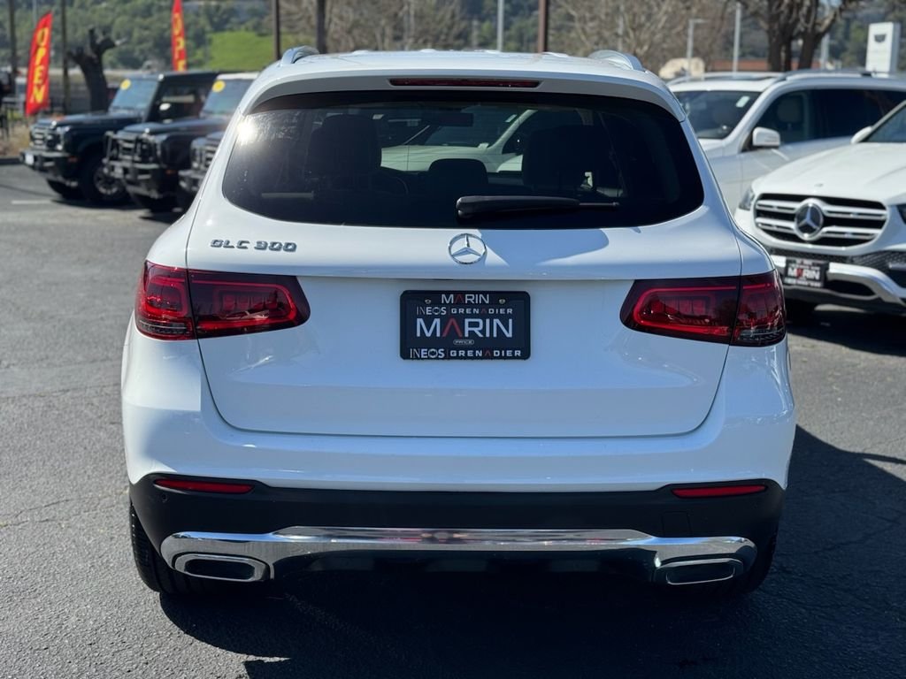 Used 2021 Polar White Mercedes-Benz GLC 300 image 8