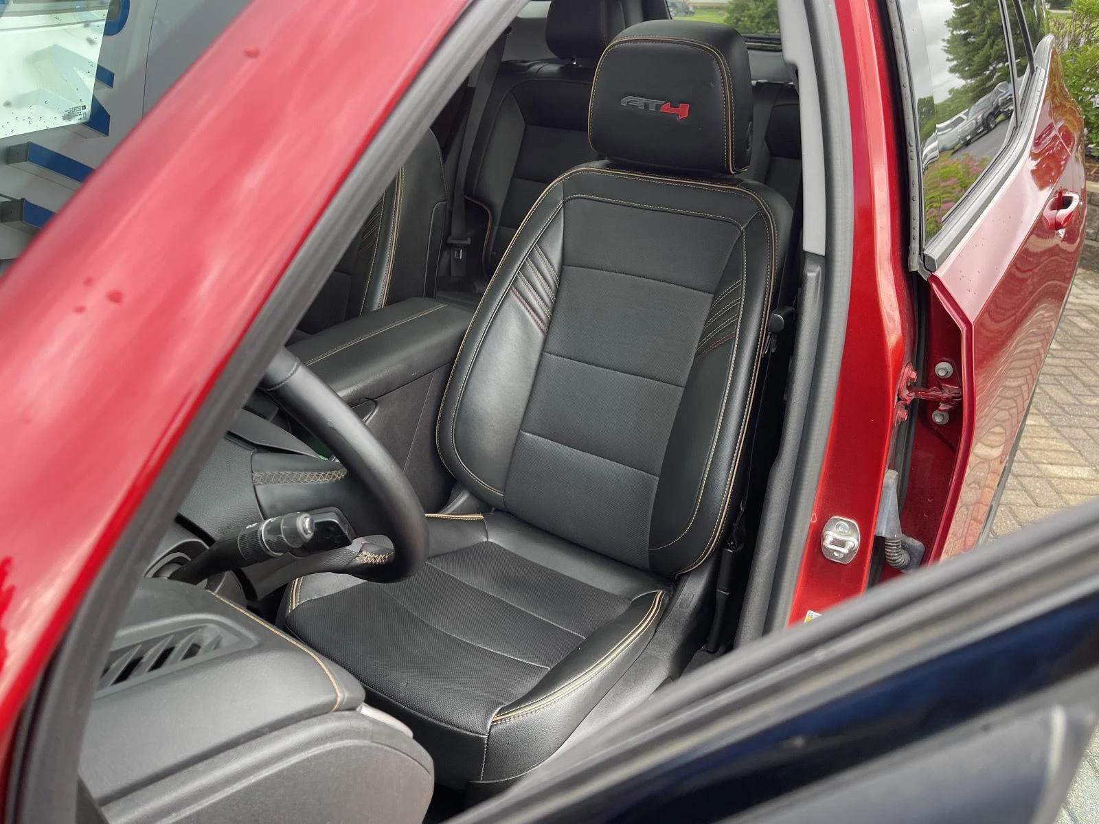 Used 2024 Volcanic Red Tintcoat GMC AT4 image 16